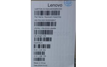 Lenovo 5CB1L64484 COVER Upper Case ASM_RUS_H 82X3 NFPMIGY