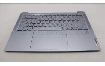 Lenovo 5CB1L64499 C-Abdeckung mit Tastatur, Englisch, Eisengrau, Fingerabdruck