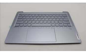 Lenovo 5CB1L64506 C-Abdeckung mit Tastatur, Hebräisch, Mineralgrau, Fingerabdruckleser