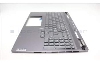 Lenovo 5CB1L68885 C-Abdeckung mit Tastatur, Belgisch, Weiße Hintergrundbel., GB