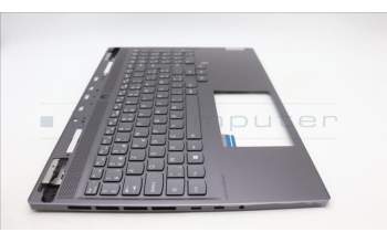 Lenovo 5CB1L68885 C-Abdeckung mit Tastatur, Belgisch, Weiße Hintergrundbel., GB