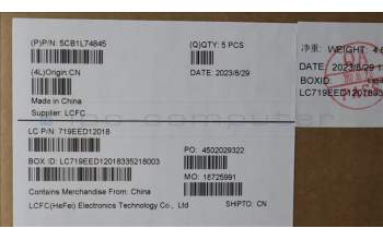 Lenovo 5CB1L74845 COVER Upper Case ASM_HUN L83A2 FP I/G