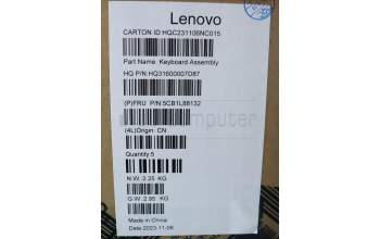Lenovo 5CB1L88132 COVER Upper Case ASM_ITA_H 83E0_NFP_STGY