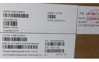 Lenovo 5CB1L99510 COVER Upper Case ASM_ENG L 83ERAG BL