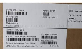 Lenovo 5CB1L99526 COVER Upper Case ASM_POR L 83ERAG BL