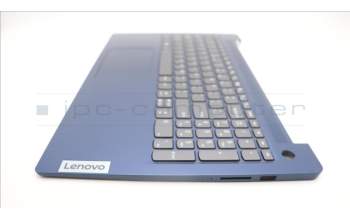 Lenovo 5CB1L99607 C-Cover with keyboard, US English Euro, Abyss Blue, Backlight, Fingerprint, US
