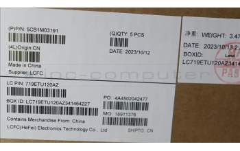 Lenovo 5CB1M03191 COVER Upper Case ASM_NORDIC L83ERABFPBL