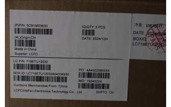 Lenovo 5CB1M03630 COVER Upper Case ASM_BEL L 83ERAB BL