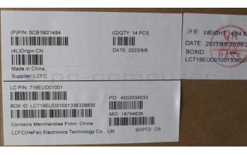 Lenovo 5CB1M21484 COVER KT4D0_C_CVR_WL_ASSY_BLACK_DDR4