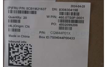 Lenovo 5CB1M21637 COVER FRU CCOV,ASM,INTEL,WWAN,DSCR,BLANC