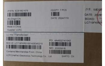 Lenovo 5CB1M21676 COVER FRU COVER LT4E2_C_COVER_WWAN_GREY