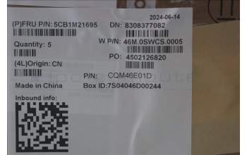 Lenovo 5CB1M21695 COVER FRU CCOV N300 ASM NOWFC BK 500WG4