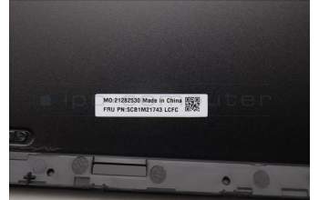 Lenovo 5CB1M21743 COVER ME470_D_COVER_SUB_ASSY_AL BLACK