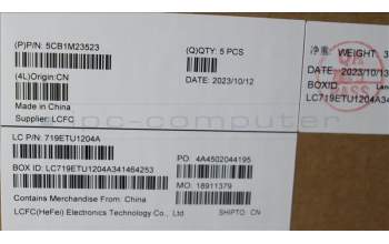 Lenovo 5CB1M23523 COVER Upper Case ASM_GER L 83ERAGFP NBL
