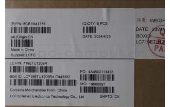 Lenovo 5CB1M41356 COVER UpperCaseASM_EUROENGL83ERFBNBL