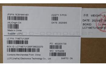 Lenovo 5CB1M41401 COVER Upper Case ASM_LA SPA L 83ERAB NBL