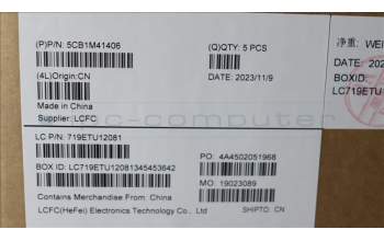 Lenovo 5CB1M41406 COVER Upper Case ASM_FRA L 83ERAB NBL