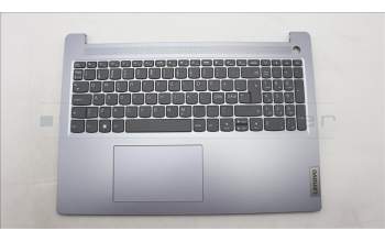 Lenovo 5CB1M46066 C-Cover with keyboard, Nordic, Arctic Grey, Non-Backlight, Fingerprint, UK