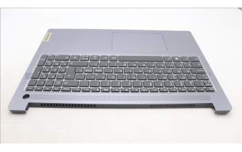 Lenovo 5CB1M46066 C-Cover with keyboard, Nordic, Arctic Grey, Non-Backlight, Fingerprint, UK