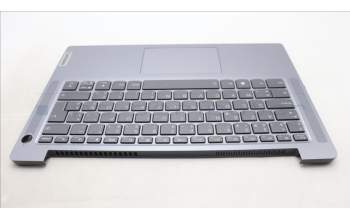 Lenovo 5CB1M46172 C-Cover with keyboard, Belgian, Arctic Grey, Fingerprint, UK
