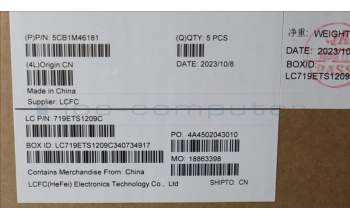 Lenovo 5CB1M46181 COVER Upper Case ASM_GER L 83EQFP AG