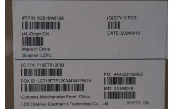Lenovo 5CB1M46196 COVER Upper Case ASM_SWS L 83EQFP AG