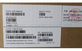 Lenovo 5CB1M46324 COVER Upper Case ASM_SWS L 83EQFPABBL