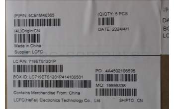 Lenovo 5CB1M46365 COVER Upper Case ASM_ITA L 83EQFPAGN