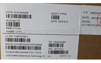 Lenovo 5CB1M46408 COVER Upper Case ASM_ARA L 83EQNFPAGN