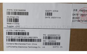 Lenovo 5CB1M46558 COVER Upper Case ASM_SWS L 83EQFPABN