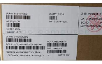 Lenovo 5CB1M46572 COVER Upper Case ASM_POR L 83EQNFPABN