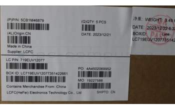 Lenovo 5CB1M46879 COVER Upper Case ASM_BUL L 83EMAG BL
