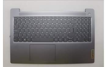 Lenovo 5CB1M46897 C-Cover with keyboard, Portuguese, Arctic Grey, Backlight, UK