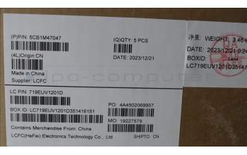 Lenovo 5CB1M47047 COVER Upper Case ASM_RUS L 83EMAGFP NBL