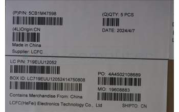 Lenovo 5CB1M47598 COVER Upper Case ASM_POR L 83ELFPAGN