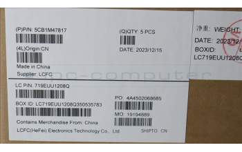 Lenovo 5CB1M47817 COVER Upper Case ASM_ARA L 83ELFPAG