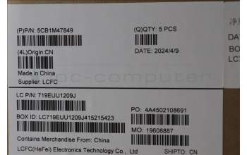 Lenovo 5CB1M47849 COVER Upper Case ASM_BEL L 83ELNFPAG
