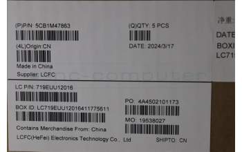 Lenovo 5CB1M47863 COVER Upper Case ASM_ITA L 83ELNFPAG