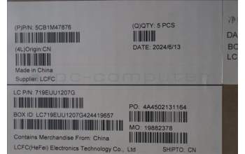 Lenovo 5CB1M47876 COVER Upper Case ASM_UKE L 83ELNFPAG
