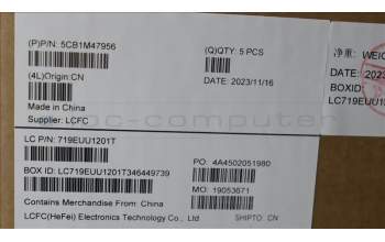 Lenovo 5CB1M47956 COVER Upper Case ASM_ITA L 83ELFPAB
