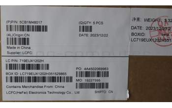 Lenovo 5CB1M48017 COVER UpperCaseASM_ITA L83ENFPAGNBL
