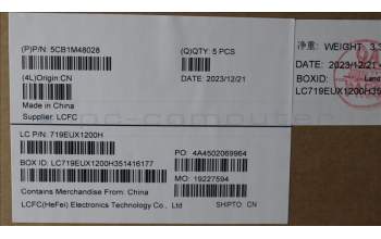Lenovo 5CB1M48028 COVER UpperCaseASM_GER L83ENFPAGNBL