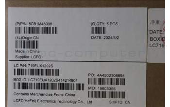 Lenovo 5CB1M48038 COVER UpperCaseASM_SWS L83ENFPAGNBL