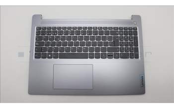 Lenovo 5CB1M48049 C-Cover with keyboard, Spanish, Arctic Grey, Non-Backlight, Non-Fingerprint, UK
