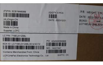 Lenovo 5CB1M48066 COVER UpperCaseASM_BEL L83ENNFPAGNBL