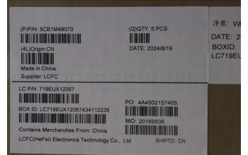 Lenovo 5CB1M48070 COVER UpperCaseASM_EURO ENGL83ENNFPAGNBL
