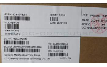 Lenovo 5CB1M48284 COVER UpperCaseASM_UKE L83ENFPABBL