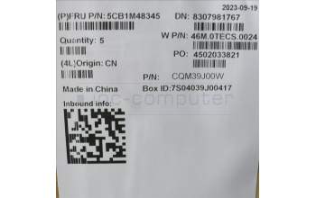 Lenovo 5CB1M48345 COVER Upper Case ASM_POR W21KJ AGBL