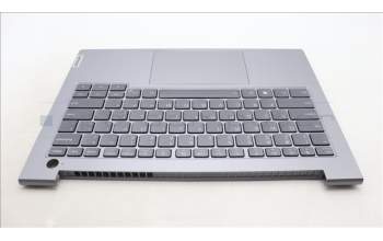 Lenovo 5CB1M48355 C-Cover with keyboard, USA English, Arctic Grey, Backlight, US