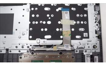 Lenovo 5CB1M48543 C-Cover with keyboard, Spanish, Arctic Grey, Backlight, UK